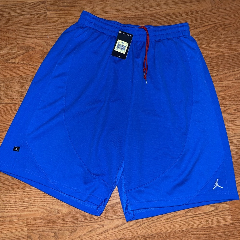 Rare Nike Air Jordan Basketball Shorts Men’s 2xl Royal Blue NWT